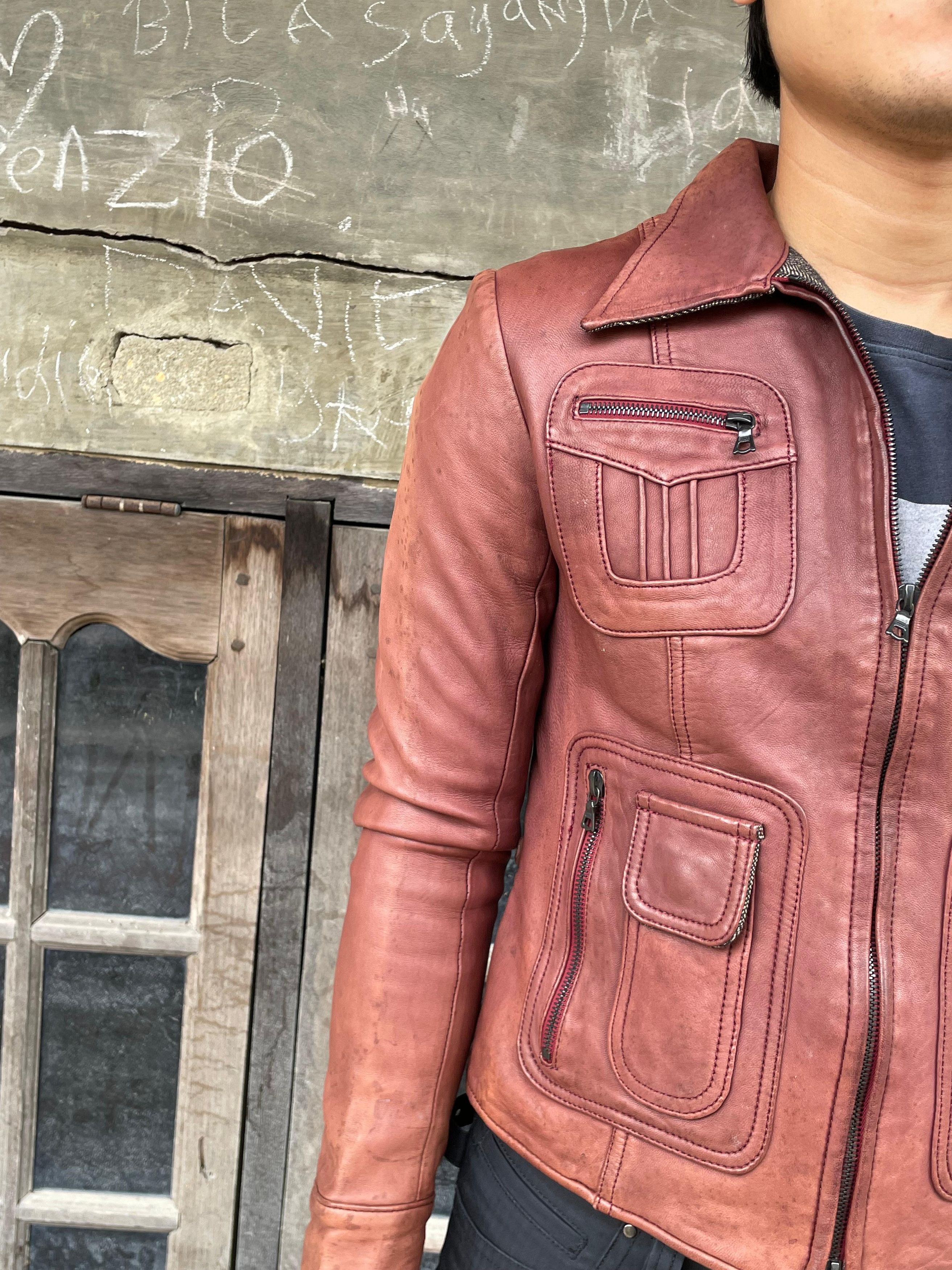 Isaac Sellam Experience Isaac Sellam Multipocket Lambskin Jacket Size US S / EU 44-46 / 1 - 4 Thumbnail