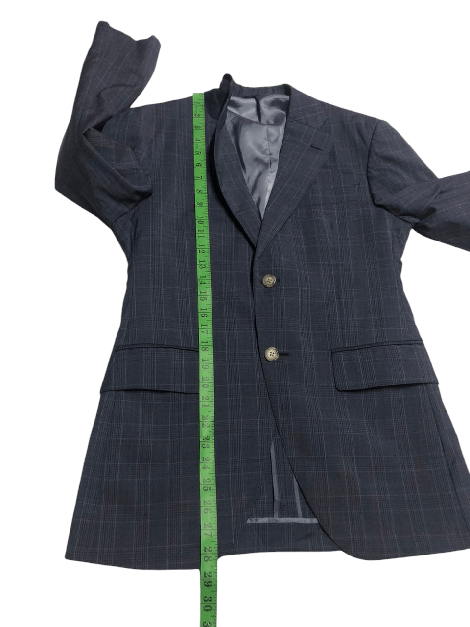Loro Piana Vintage Loro Piana Maison De Blanche Tartan Blazer Size 38R - 20 Thumbnail