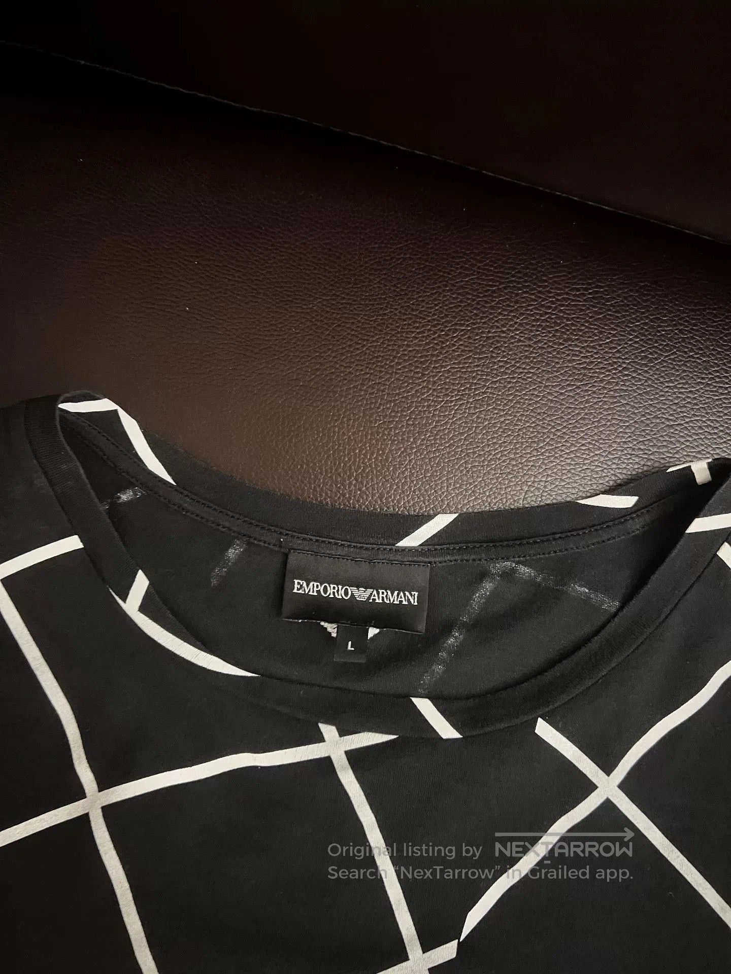 Emporio Armani Emporio Armani Short Sleeve Printed Shirt. Size US L / EU 52-54 / 3 - 3 Thumbnail