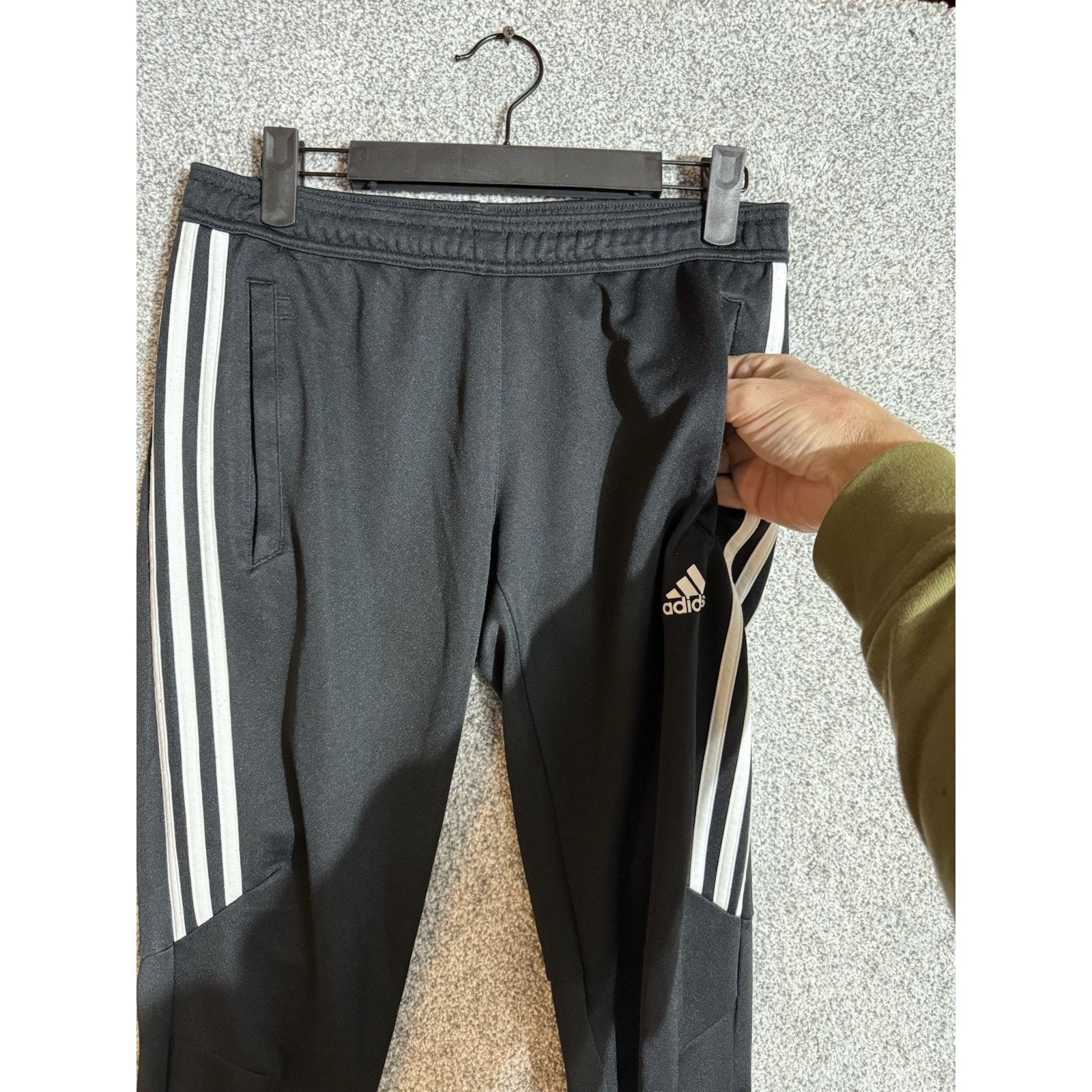 Adidas Adidas Tiro Track Pants Mens S Soccer Football Retro 90s Y2K Size US 28 / EU 44 - 3 Thumbnail