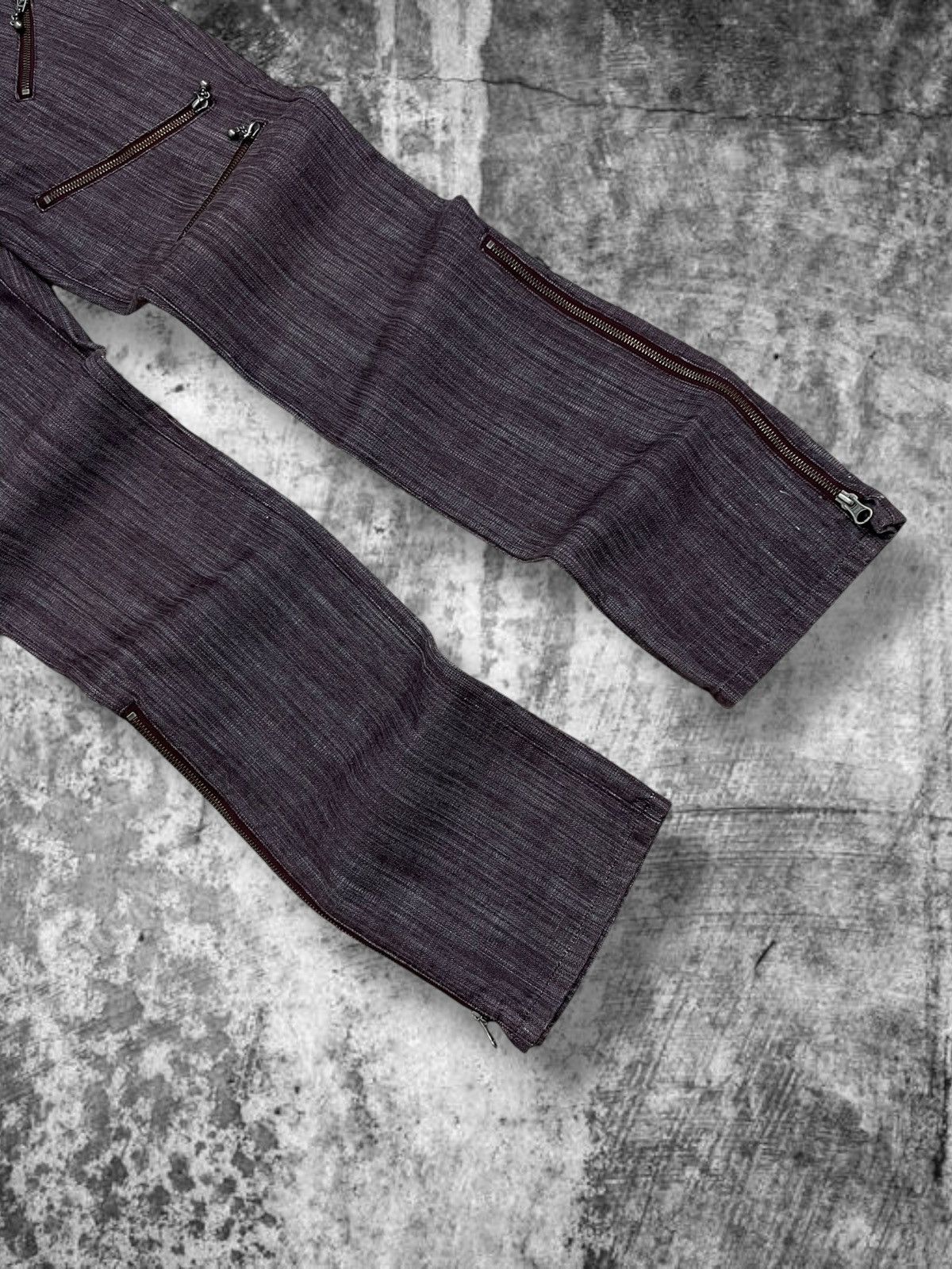 Hysteric Glamour Vintage Japan Icon 90’s Custom Culture Punk Multizip Jean Size US 30 / EU 46 - 2 Thumbnail