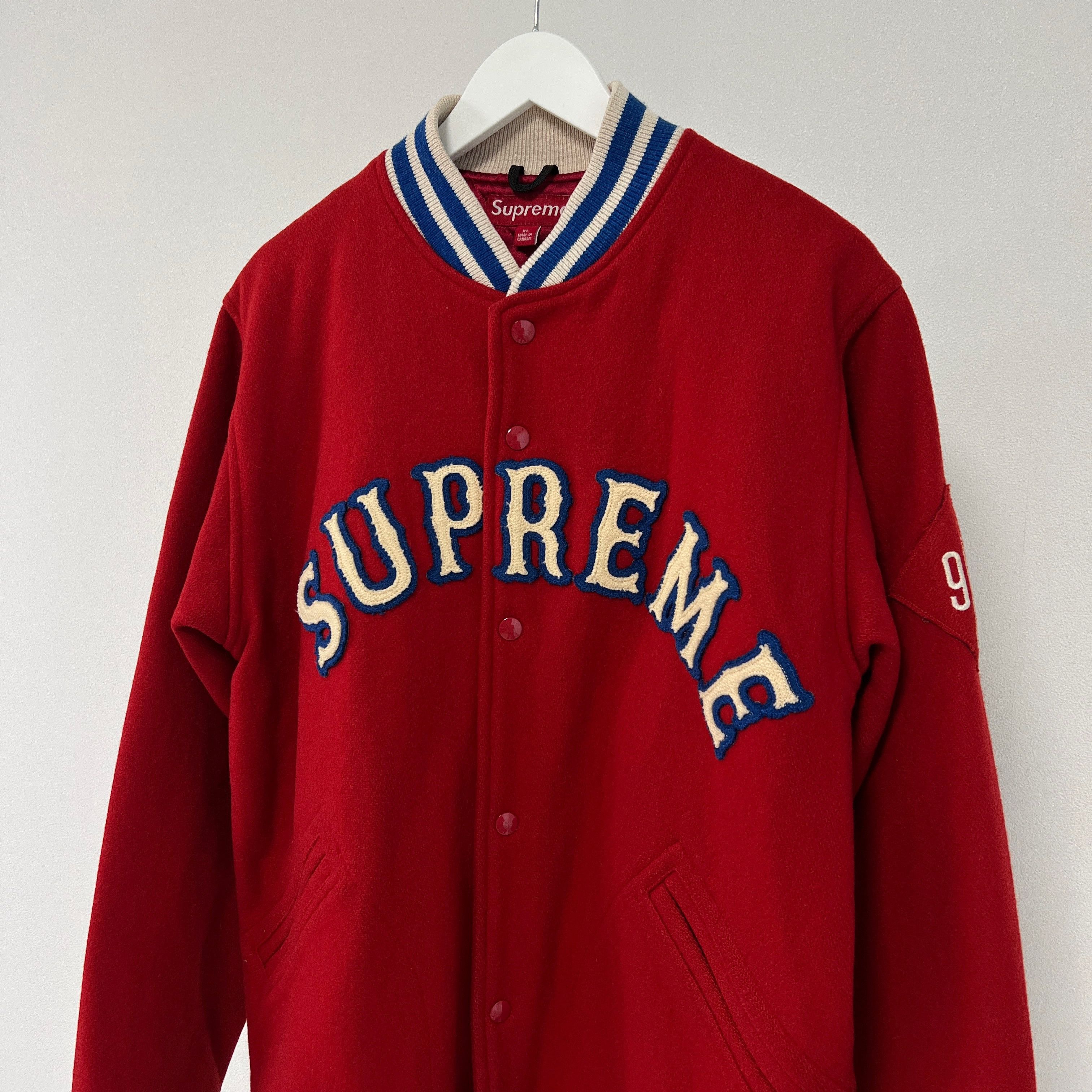 Supreme Supreme 2005 New York 1994 Varsity Jacket Red Size US XL / EU 56 / 4 - 3 Thumbnail