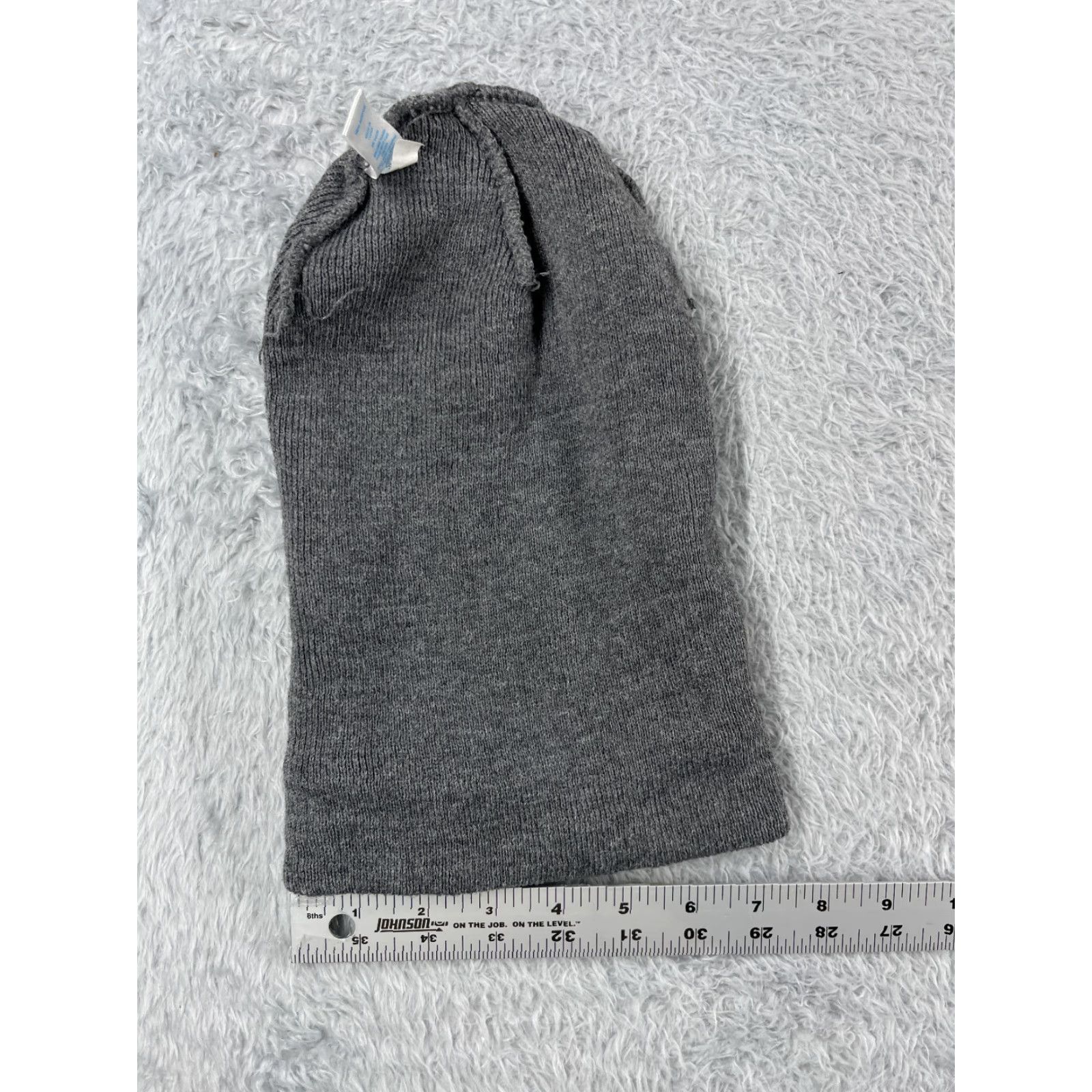 Port & Company Butterfinger Beanie Toque Adult One Size Gray Knit Port & Company Beanie Mens Knit Hat Size ONE SIZE - 6 Thumbnail