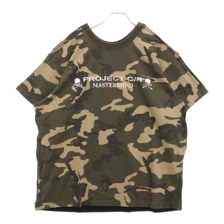 Mastermind Japan × PROJECT G/R Project gr × Mastermind JAPAN TWO FACED OUTSEAM T-SHIRT Size US S / EU 44-46 / 1 - 4 Thumbnail