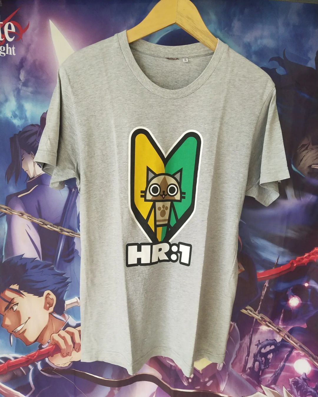 Anime × Japanese Brand × Uniqlo Monster Hunter x Uniqlo HR:1 Cat Game Tees Size US M / EU 48-50 / 2 - 1 Thumbnail