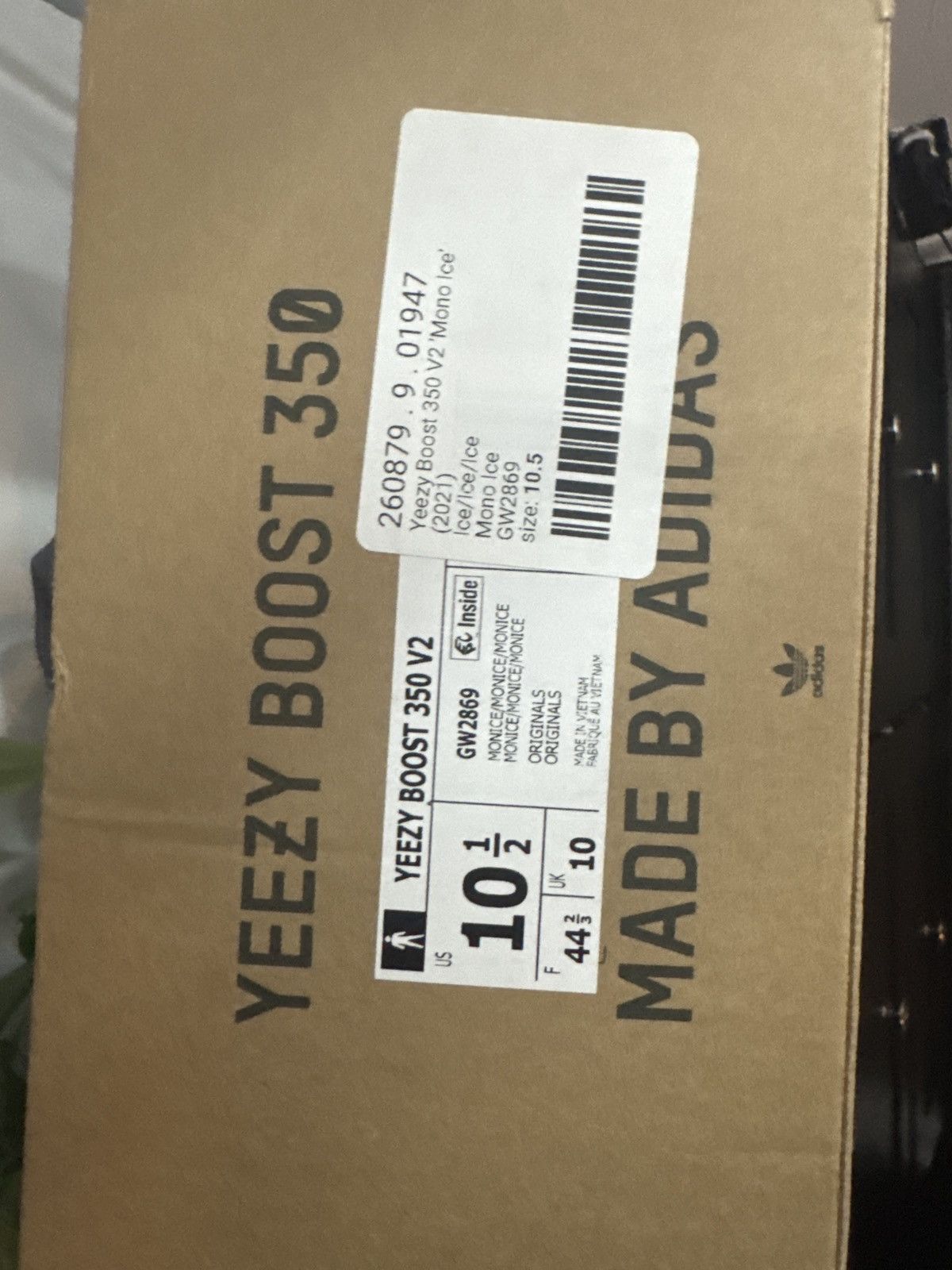 Adidas × Yeezy YZY FOAM RNNR Moon Grey 12US Size US 12 / EU 45 - 6 Thumbnail