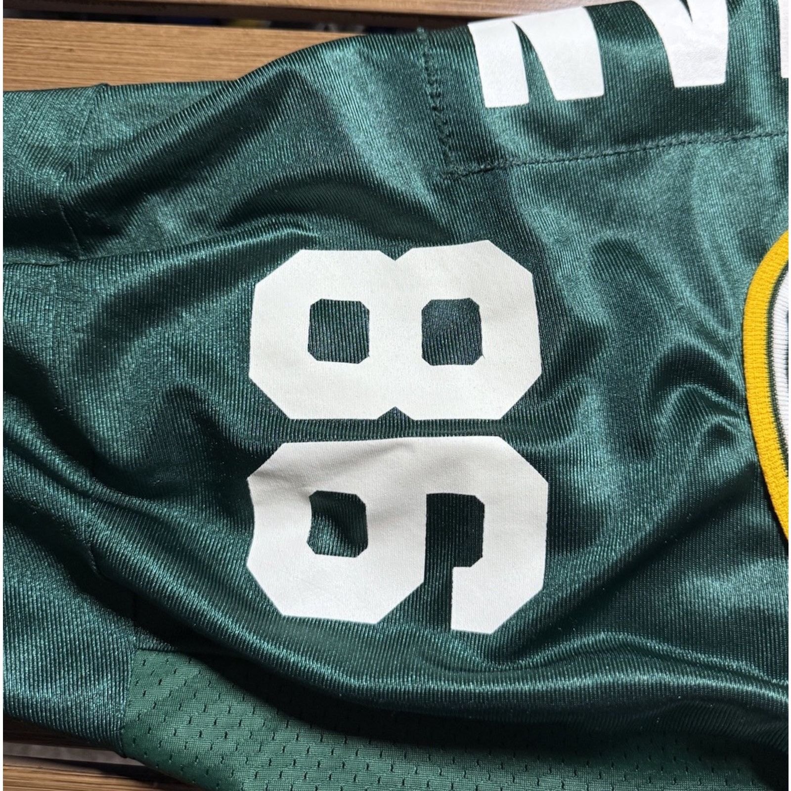 Champion Vtg Antonio Freeman #86 Green Bay Packers NFL Jersey Mens 48 Size US XL / EU 56 / 4 - 10 Thumbnail