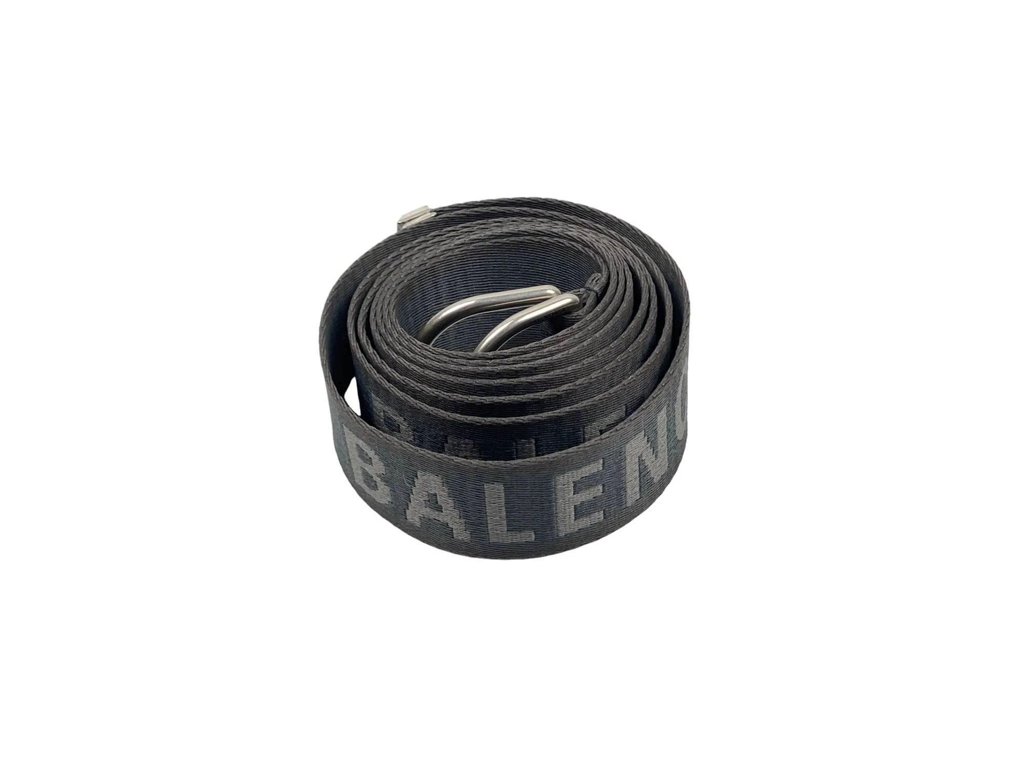 Balenciaga Balenciaga Extra Long Knit Logo Belt Size ONE SIZE - 1 Thumbnail