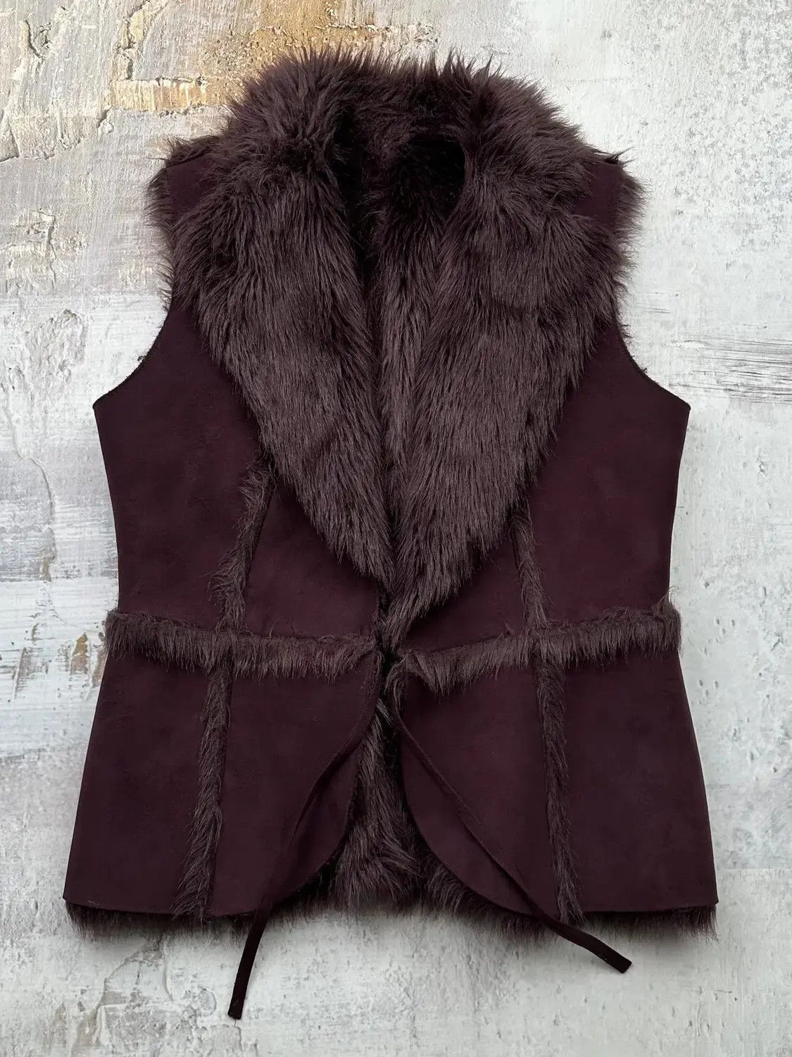 Japanese Brand Vintage Faux Fur Vest Size S / US 4 / IT 40 - 1 Thumbnail