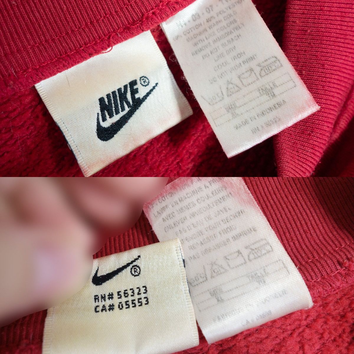 Nike 90s Swoosh Logo Baggy Cotton Athletics Full Tracksuit Set Size US XL / EU 56 / 4 - 14 Thumbnail