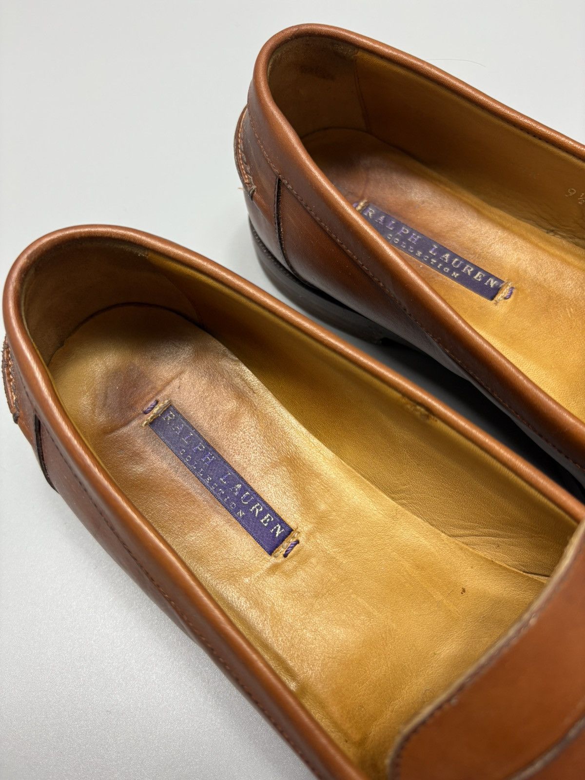Ralph Lauren Leather Loafers Ralph Lauren Collection Purple Label women’s Size US 9.5 / IT 39.5 - 2 Thumbnail