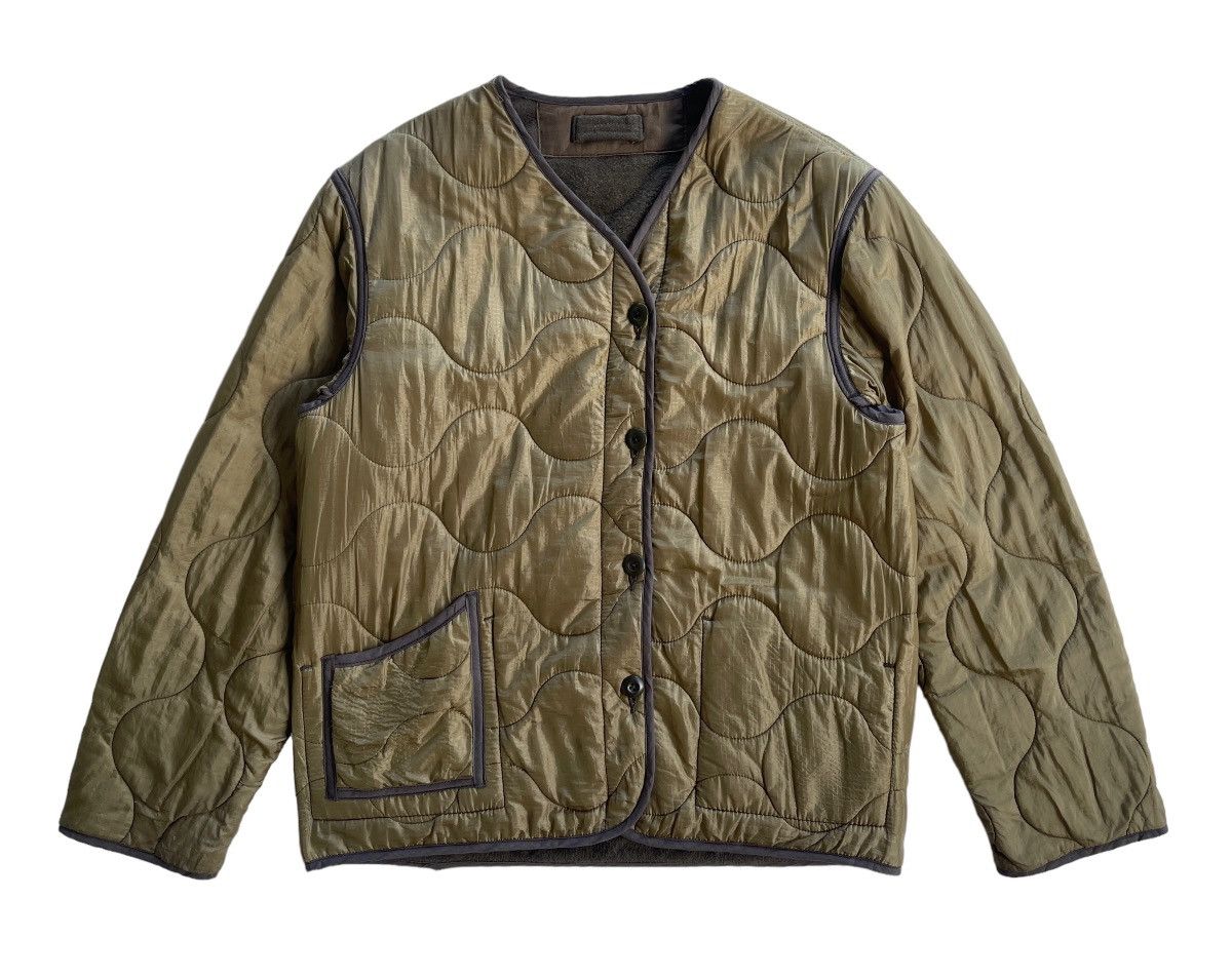 HOLLYWOOD RANCH MARKET HRM Blue Blue Japan Reversible Quilted Jacket Size US M / EU 48-50 / 2 - 4 Thumbnail