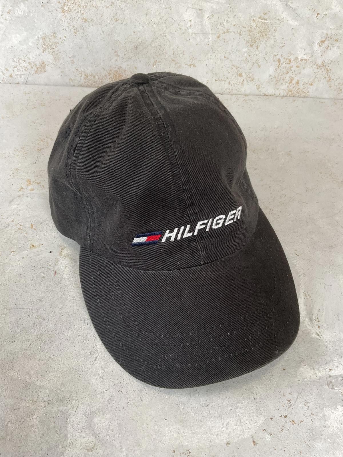 Tommy Hilfiger vintage y2k tommy hilfiger embroidered dad cap hat black Size ONE SIZE - 1 Thumbnail