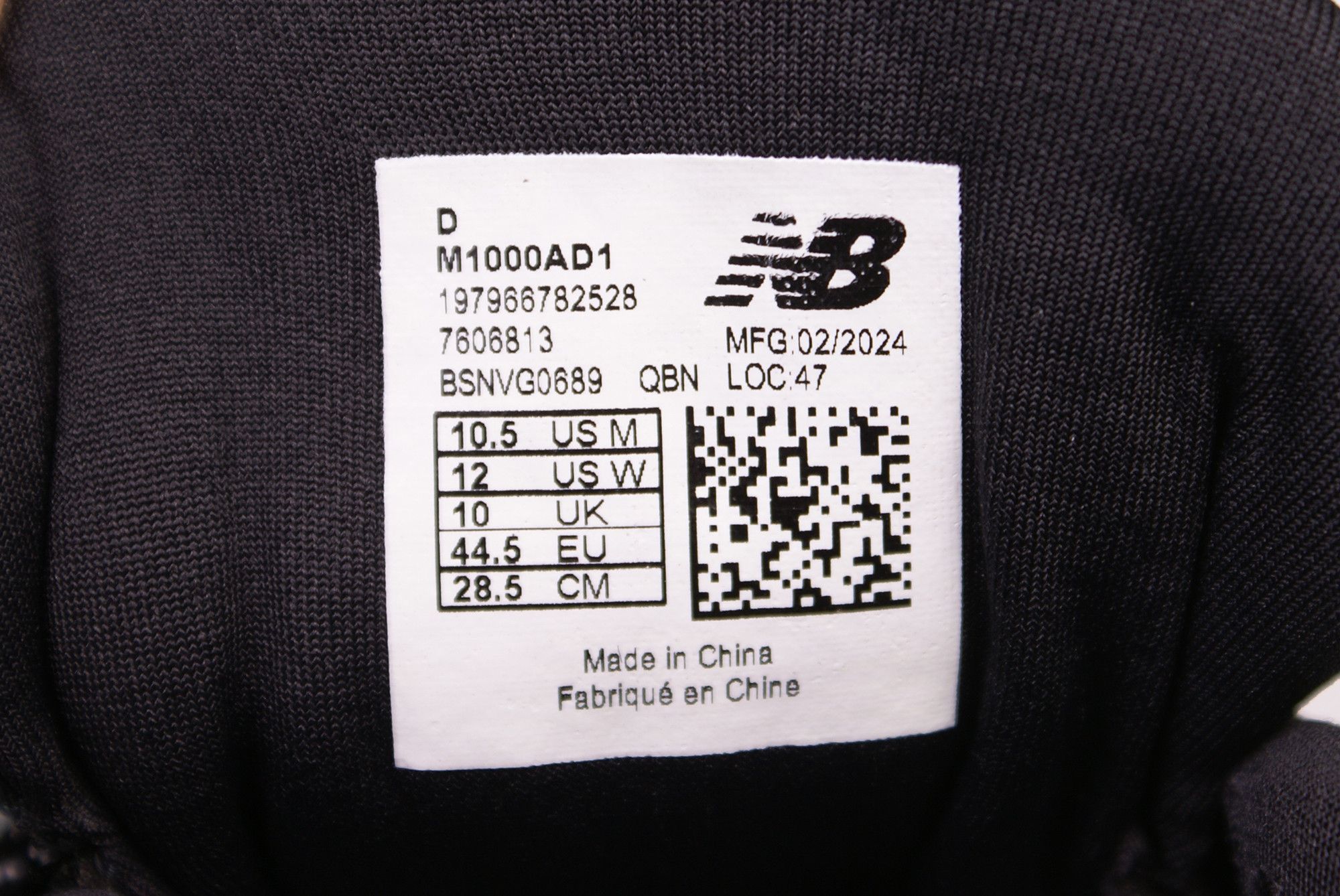 Aime Leon Dore × New Balance 2024 Aime Leon Dore x New Balance 1000 BLACK M1000AD1 Size US 10.5 / EU 43-44 - 9 Thumbnail