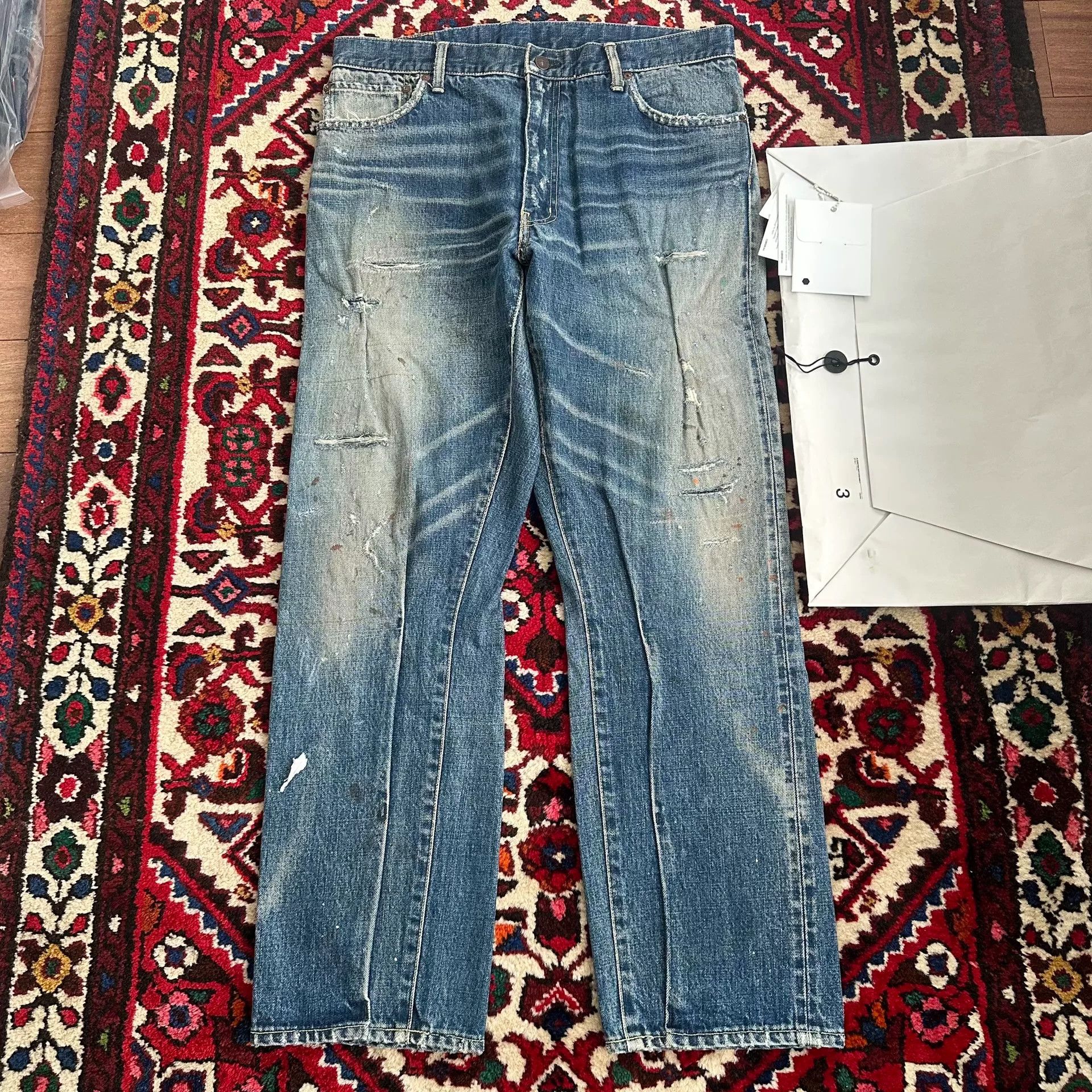 Visvim visvim journeyman d27 denim pants Size US 27 - 1 Thumbnail