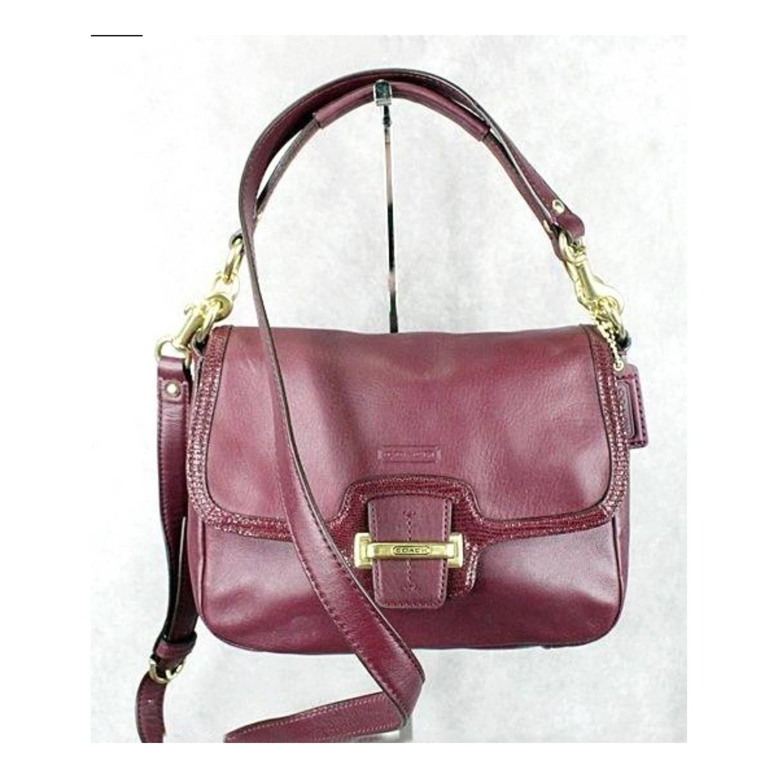 Coach Coach Taylor Leather Convertible Crossbody Bag F25206 Size ONE SIZE - 9 Thumbnail