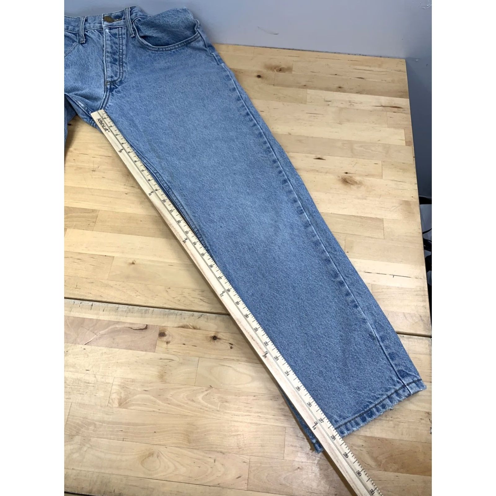 Vintage J Galt Jeans Women S Blue Straight 5-Pocket Button Fly Denim Vintage No Size 28" / US 6 / IT 42 - 7 Thumbnail