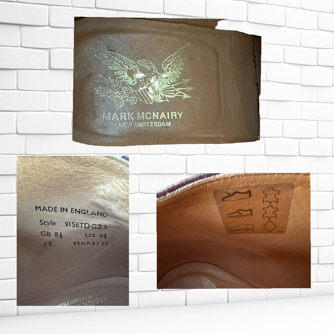 Mark McNairy Mark Mcnairy New Amsterdam Pebble Brown Chukka Boots Size US 9.5 / EU 42-43 - 4 Thumbnail