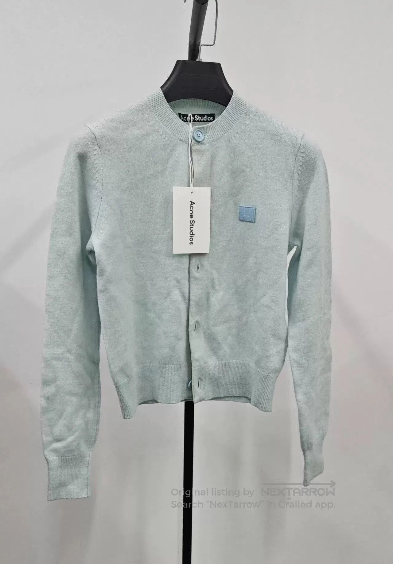 Acne Studios acne studios smiling face wool cardigan. Size XS / US 0-2 / IT 36-38 - 1 Thumbnail