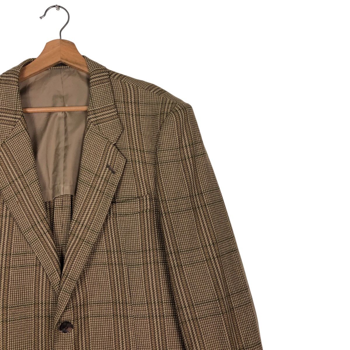 Lancel 🔥Vintage Casual Coats Double Breasts Lancel Paris Tartan Size US M / EU 48-50 / 2 - 6 Thumbnail