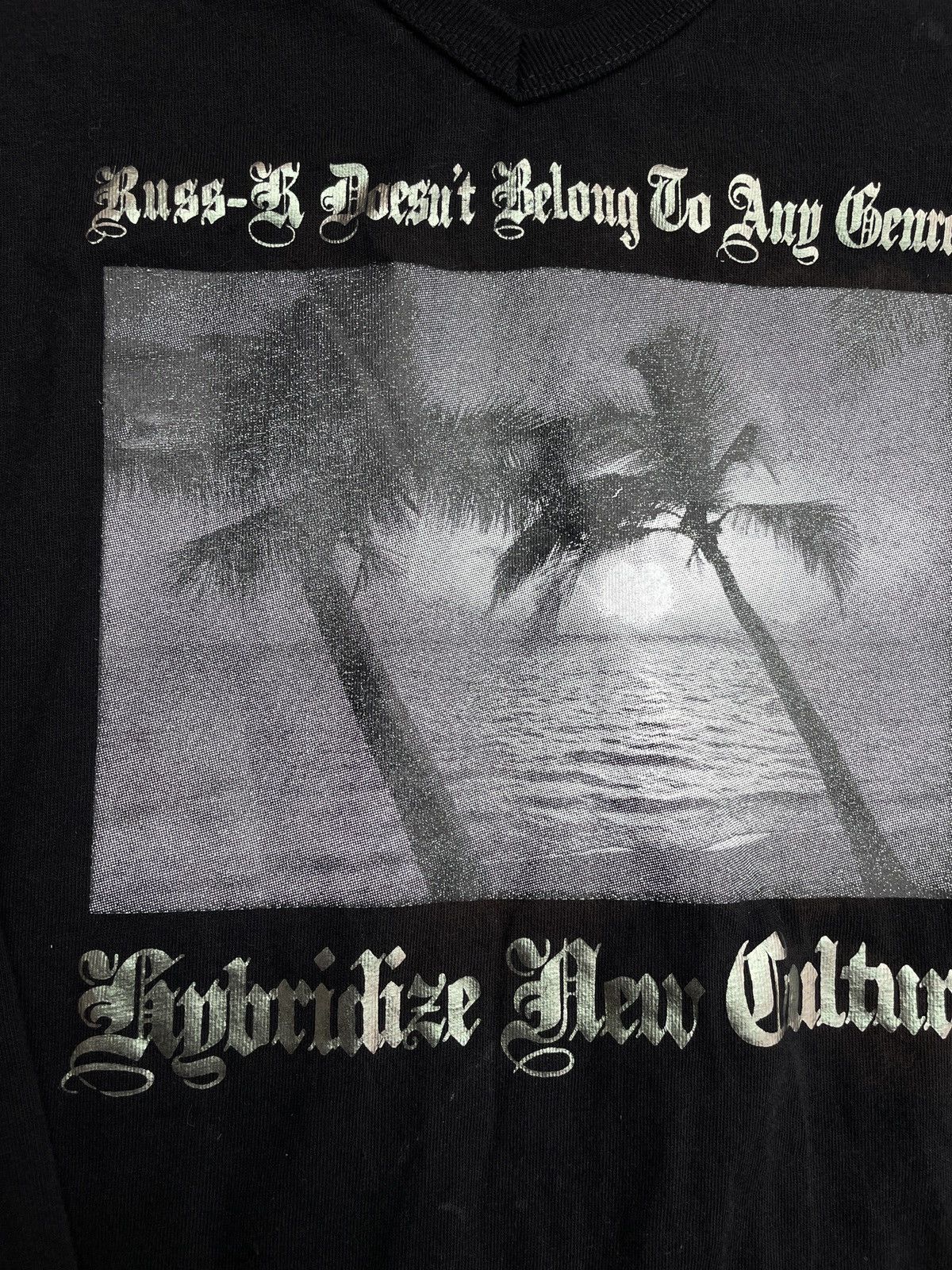 If Six Was Nine 2000s Japanese archive Giltter Poem V-neck Long Sleeve Tee Size US S / EU 44-46 / 1 - 6 Thumbnail
