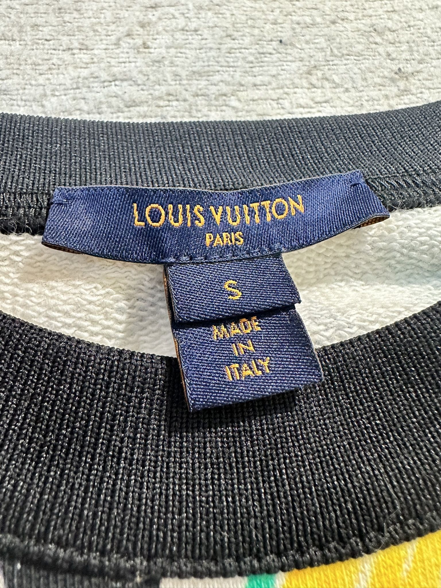 Louis Vuitton Louis Vuitton Sweatshirt Geometric Print Paint Monogram Size US S / EU 44-46 / 1 - 8 Thumbnail