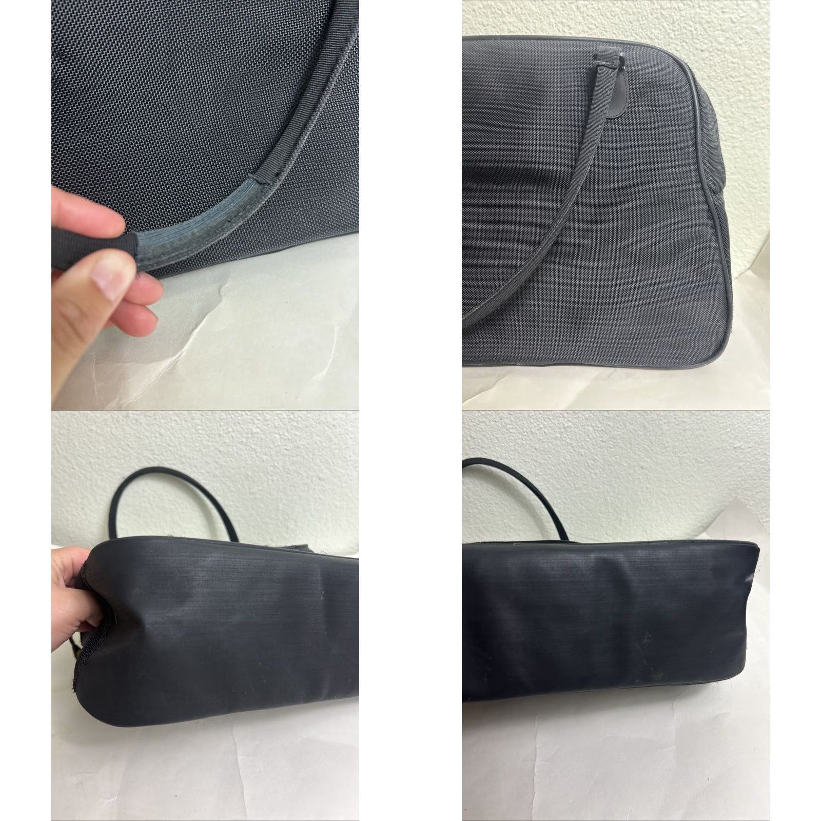 Vintage Timbuk2 Marina Computer Padded Laptop Handbag Shoulder Bag Black - Medium Women’s Nylon Exterior Padded Laptop Case Bag Size ONE SIZE - 10 Thumbnail
