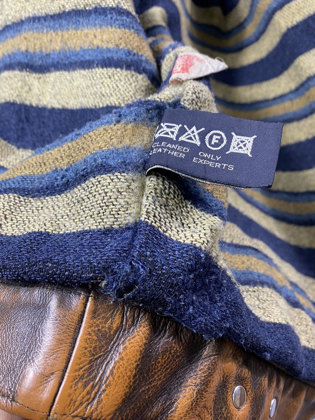 Levi's Grail! 1970s Levis Long Horn Trucker Leather Jacket Size US L / EU 52-54 / 3 - 21 Thumbnail
