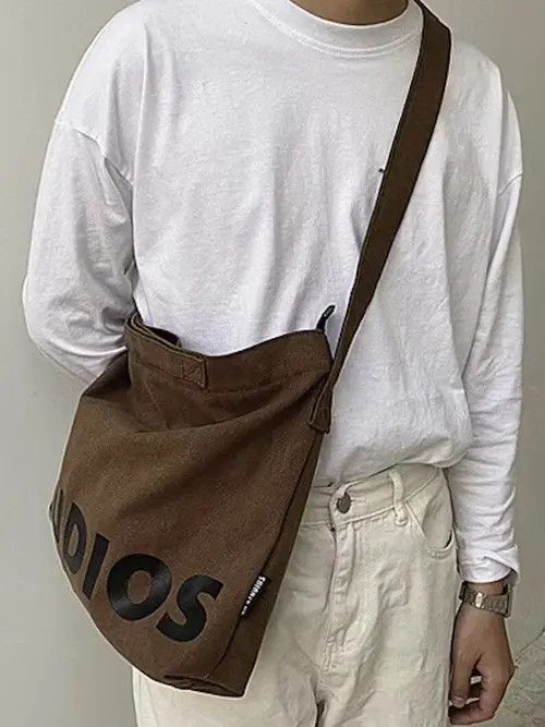 Japanese Brand Fashion retro shoulder messenger bag tote vintage Size ONE SIZE - 4 Thumbnail