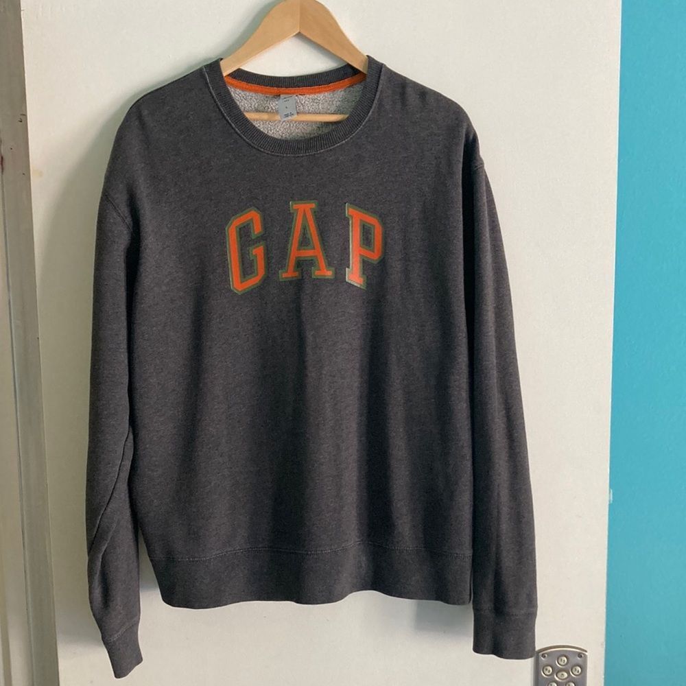 Gap Mens Gray Gap Sweatshirt Size L Size US L / EU 52-54 / 3 - 3 Thumbnail