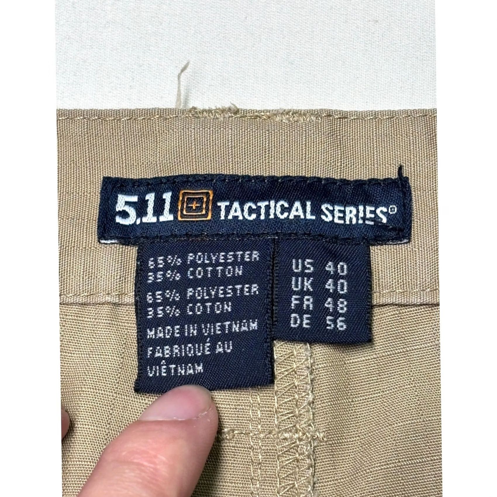 Vintage 5.11 Taclite Cargo Short Size 40 Inseam 9.5" Tan Beig e? Size US 40 / EU 56 - 3 Thumbnail