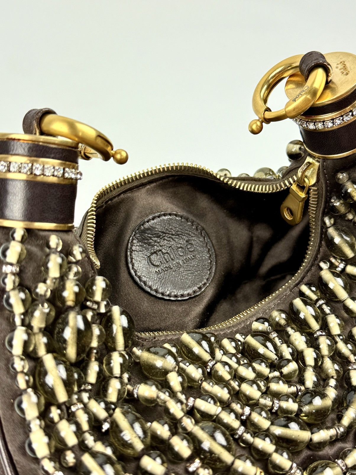 Chloe Chloe - Phoebe Philo - 00’s - Beads & Rhinestone - Bracelet Size ONE SIZE - 23 Thumbnail