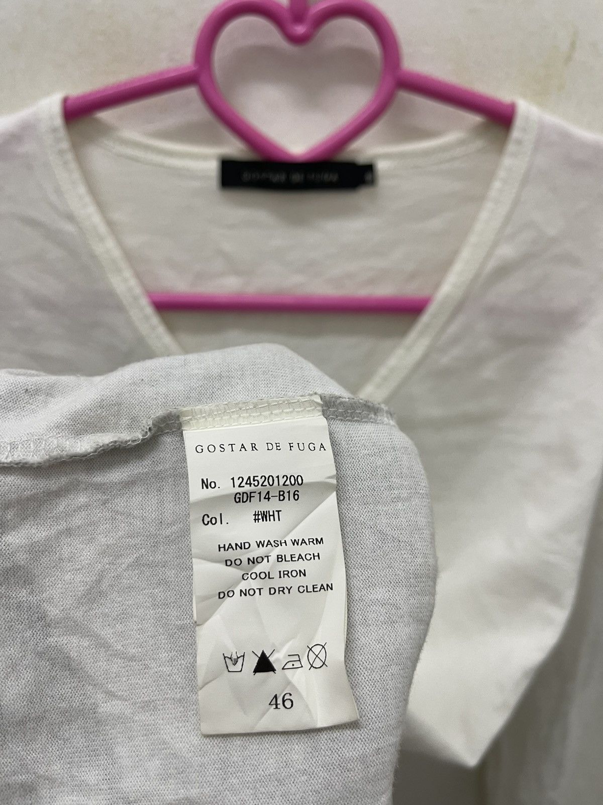 GOSTAR DE FUGA Rare Vintage GOSTAR DE FUGA Made in Japan Size US S / EU 44-46 / 1 - 5 Thumbnail
