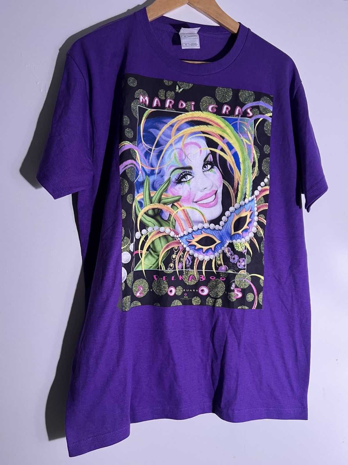 Vintage 90’s 2000’s Y2K VTG Vintage Mardi Gras New Orleans Retro Tee Size US M / EU 48-50 / 2 - 1 Thumbnail