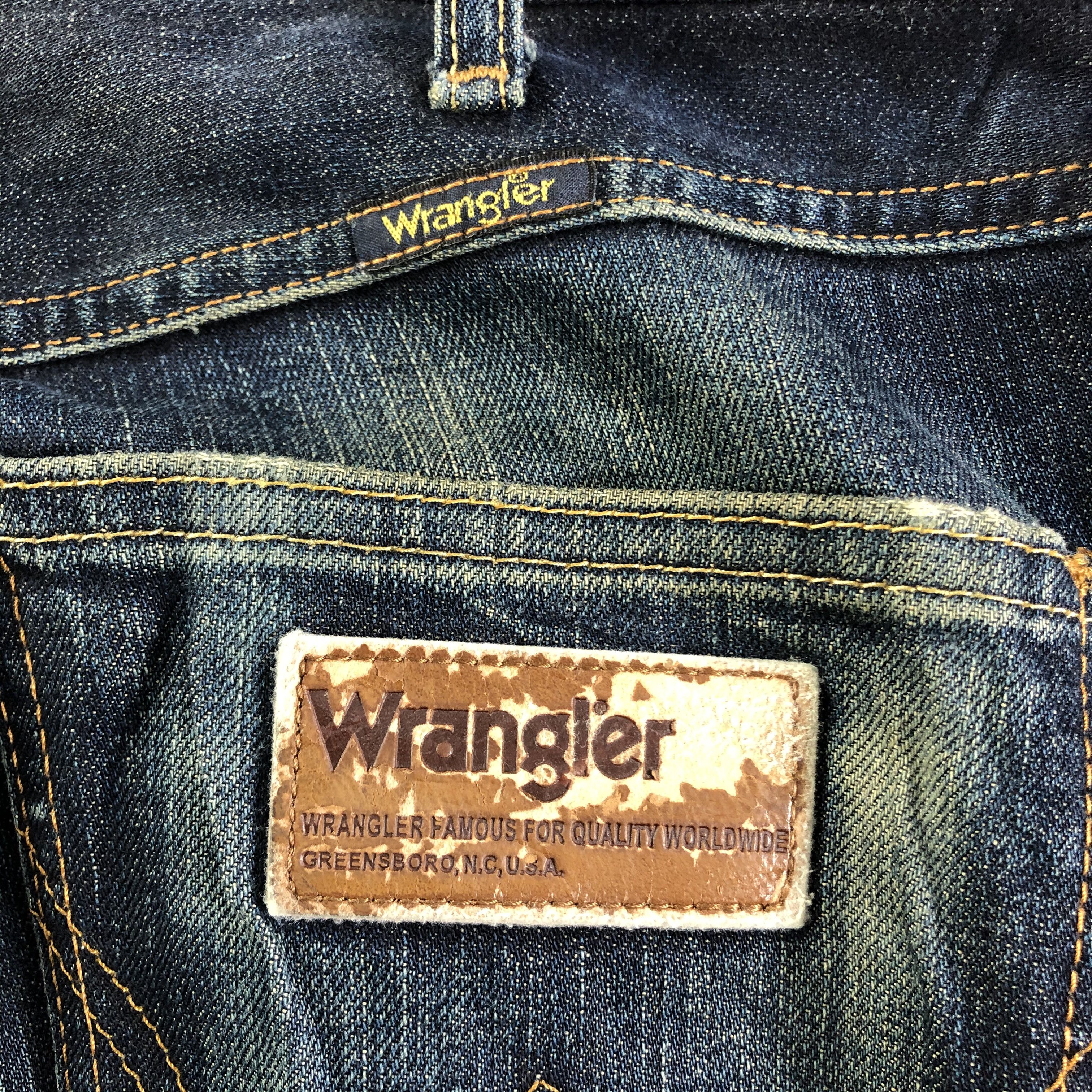 Vintage × Wrangler Vintage Blue Wash Wrangler Jeans-JM3223 Size US 33 - 6 Thumbnail