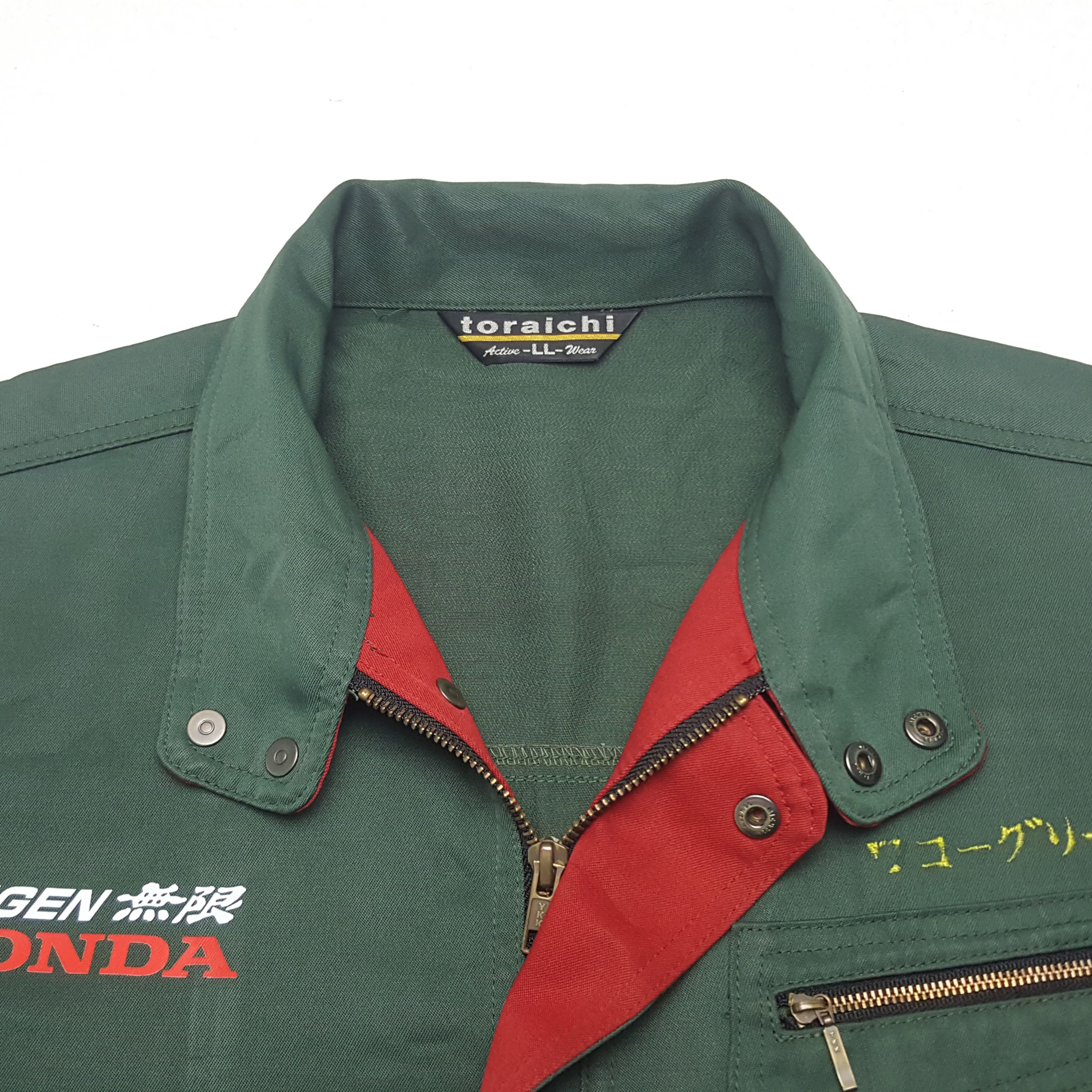 Honda × Japanese Brand × Vintage Vintage Mugen Honda Japanese Racing Team Custom Art Jacket Size US L / EU 52-54 / 3 - 6 Thumbnail
