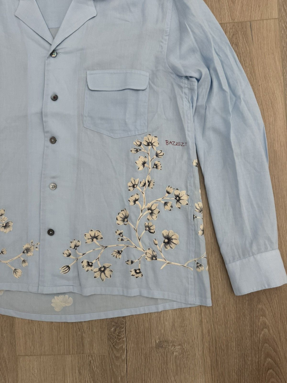 Bode Baziszt Azolee Floral Camp Collar Shirt Size US S / EU 44-46 / 1 - 5 Thumbnail