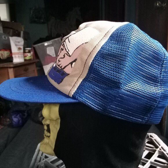Other DS Vintage Not A Beer Belly Gas Tank Sex Machine Trucker Hat Size ONE SIZE - 3 Thumbnail