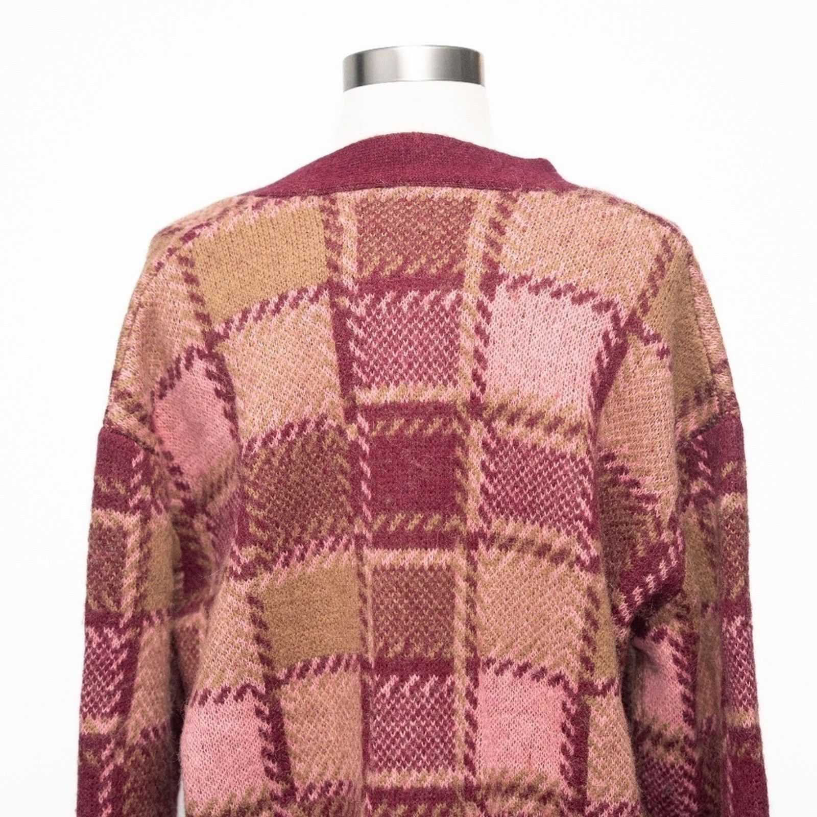 RE/DONE RE/DONE. 90s Oversized Wool Alpaca Blend Cardigan Size M / US 6-8 / IT 42-44 - 9 Thumbnail