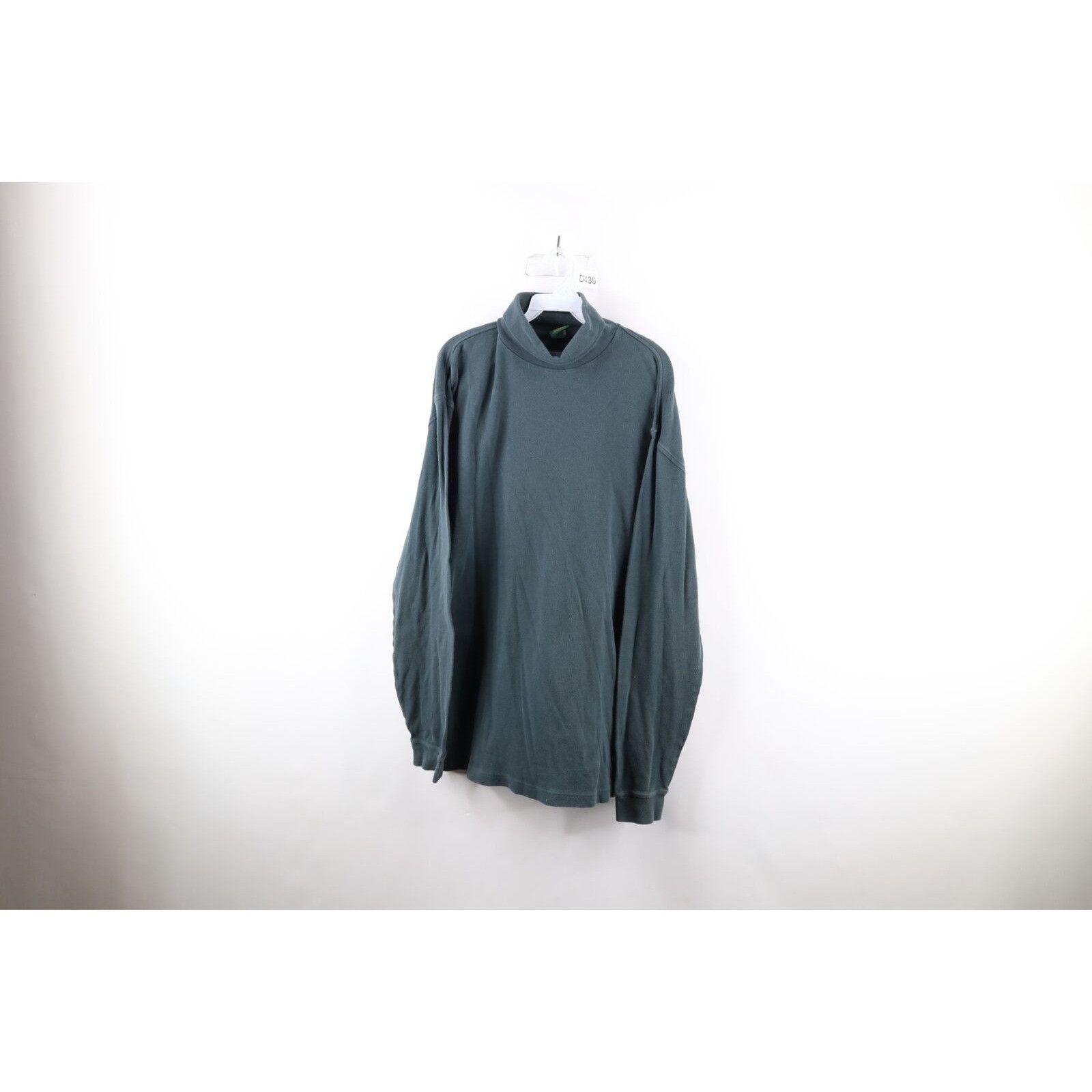 Cabelas × Vintage Vintage 90s Cabelas Faded Long Sleeve Turtleneck T-Shirt Size US XL / EU 56 / 4 - 1 Thumbnail