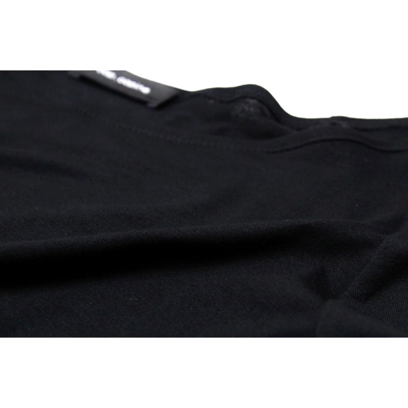 Cop Copine COP COPINE Nagai Blouse Women L Stretch Black Collared Shirt Size L / US 10 / IT 46 - 7 Thumbnail