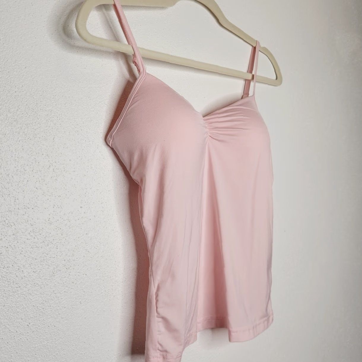 Energie VINTAGE Energie Pink Padded Cami Shelf Bra Tank Top Fairy Streetwear M Pink Tank Womens Size M / US 6-8 / IT 42-44 - 2 Thumbnail