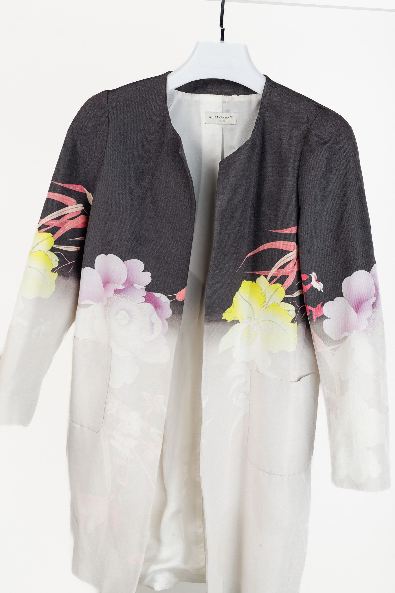 Dries Van Noten Dries Van Noten SS/11 Gradient Open-Front Longline Blazer Size M / US 6-8 / IT 42-44 - 1 Thumbnail