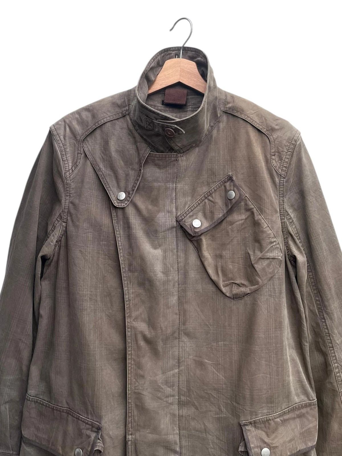 Paul Smith × R.Newbold R. Newbold Plaid Military Style Trench Coat Size US M / EU 48-50 / 2 - 7 Thumbnail