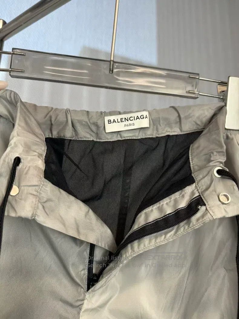 Balenciaga Balenciaga Gray Side-Zip Short Pants Size US 32 / EU 48 - 5 Thumbnail