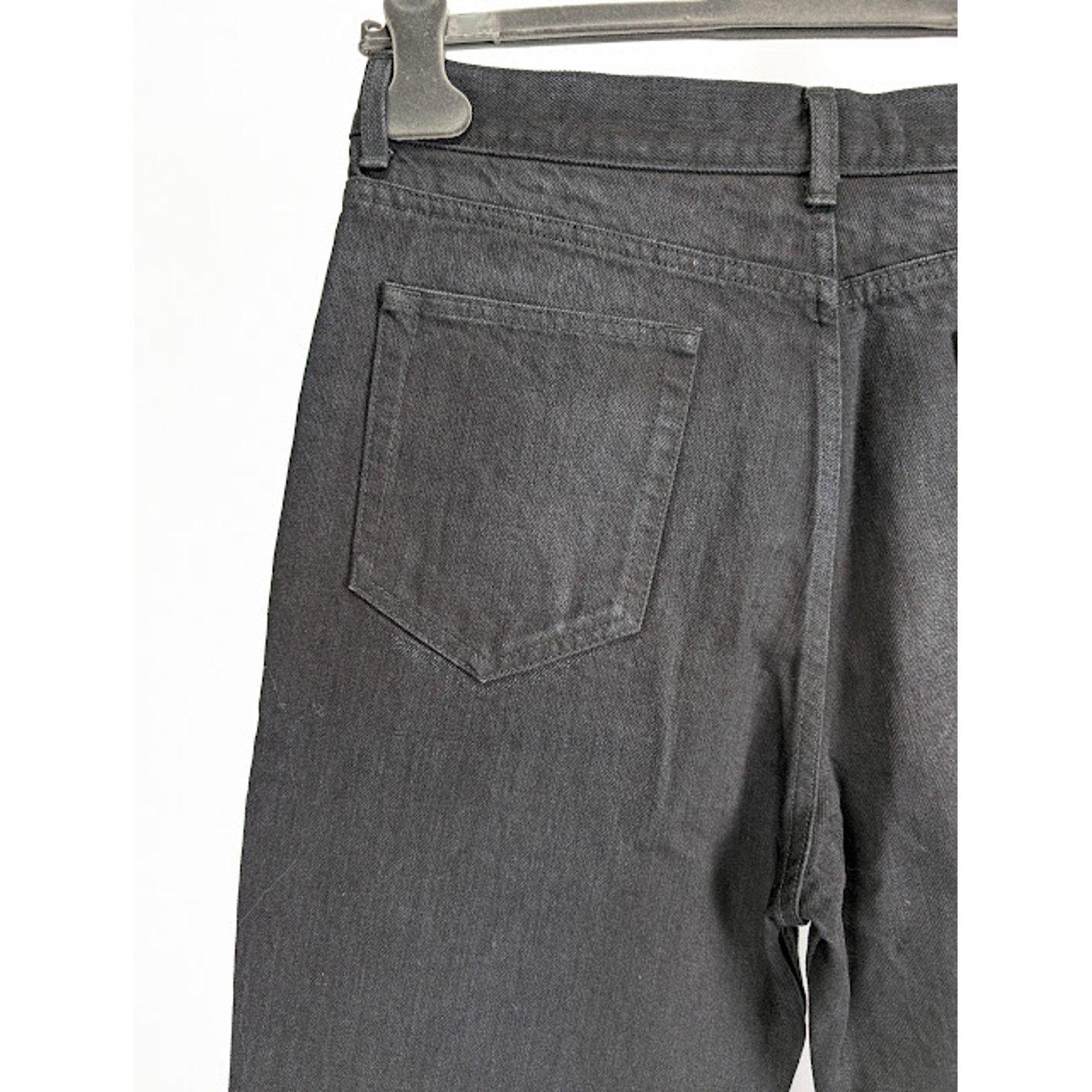 Saint Laurent Paris o1rshd1 D35 70's Flare Denim Jeans in Black Size US 34 / EU 50 - 13 Thumbnail