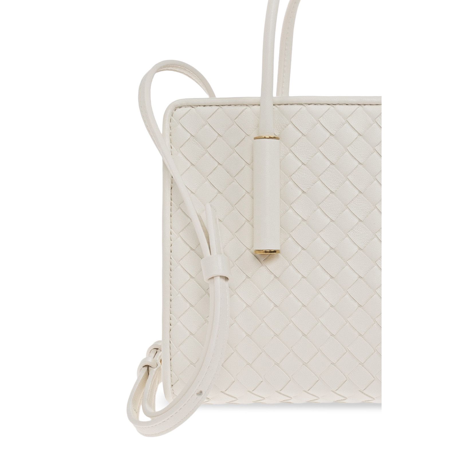 Bottega Veneta BOTTEGA VENETA Barbara Mini White Top Handle Bag New & Authe Size ONE SIZE - 5 Thumbnail