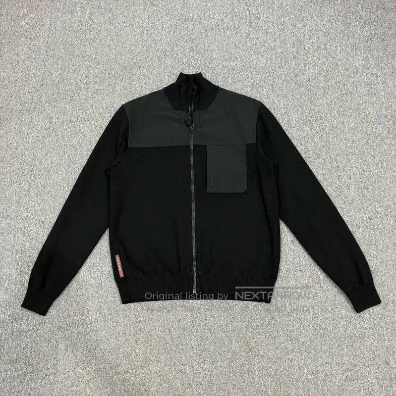 Prada Black Cotton Men's Jacket.