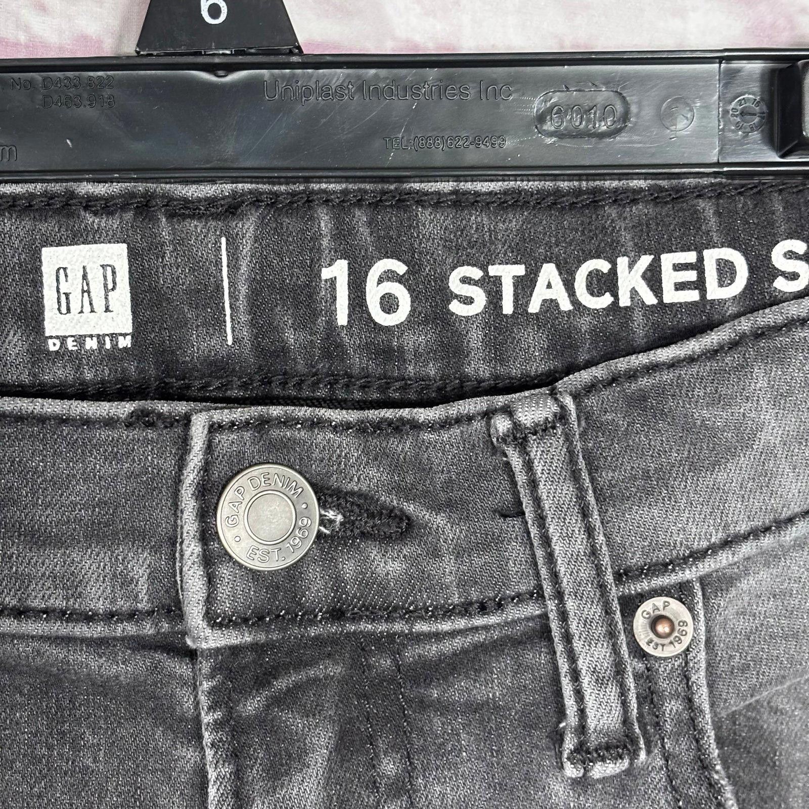 Gap Gap Denim Boys 16 Stacked Skinny Jeans Size US 26 / EU 42 - 5 Thumbnail