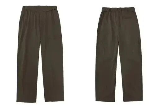 Japanese Brand 20SS Indigo Union Japan Brown Light Easy Trousers Size US 32 / EU 48 - 2 Thumbnail